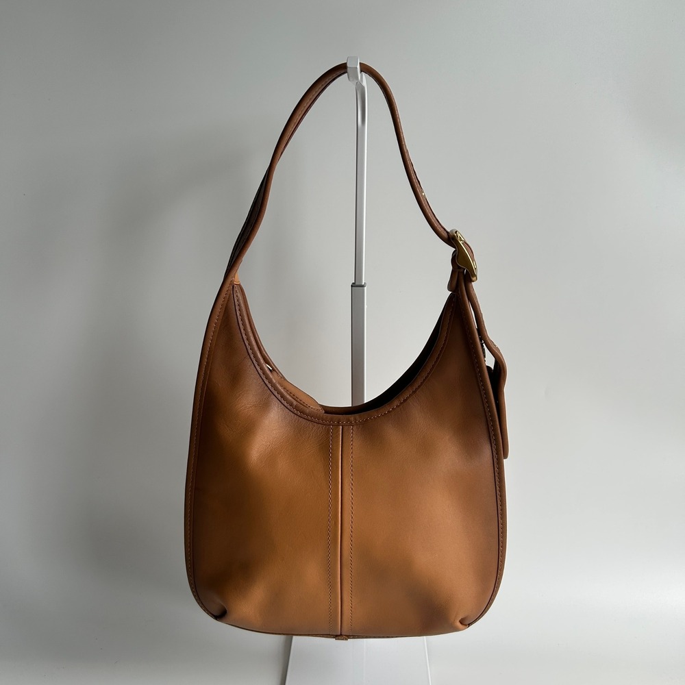 Coach Ergo British Tan Leather Hobo Shoulder Bag 9033